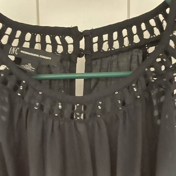 NWT INC Cold Shoulder Blouse - Picture 3 of 8